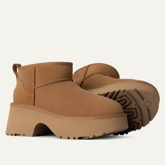 New UGG Heights Collection Classic Ultra Mini New Heights Platform Boot (Women) - Picture 6 of 11